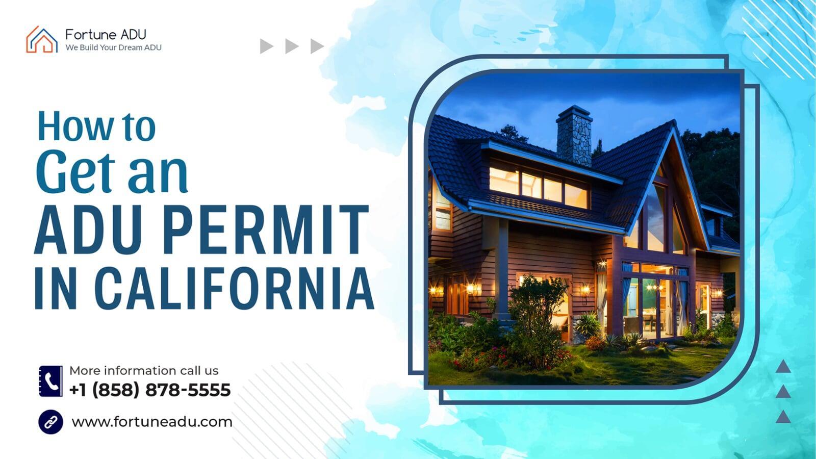 How to Get an ADU Permit in California